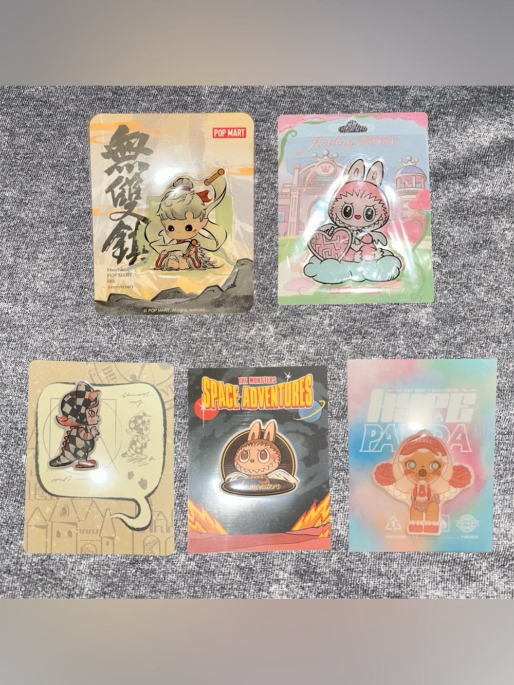 Popmart Character Stickers Bundle